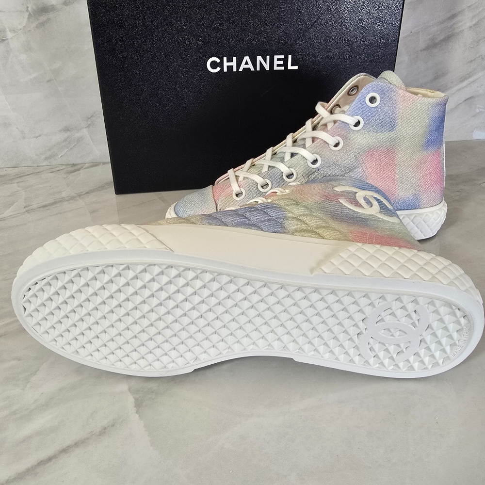 Chanel Colorful Sneakers - Picture 7 of 10